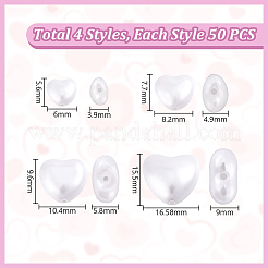 200 Stück 4 Stile Kunstharz-Cabochons aus Kunstperlen.&nbsp;FIND-GA0004-74