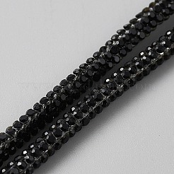 Cordon en pvc avec strass&nbsp;FIND-WH0139-449A
