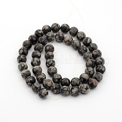 Natürliche Jade runde Perle Stränge&nbsp;G-P070-72-12mm
