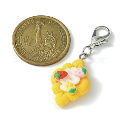 Decorazioni pendenti in resina&nbsp;HJEW-JM01784-01