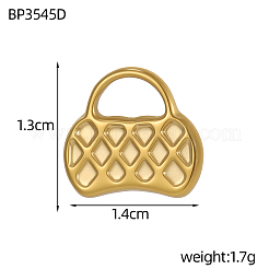 Pendentifs en acier inoxydable 304&nbsp;STAS-OY006-11G
