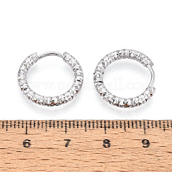 Orecchini a cerchio in acciaio inossidabile 304&nbsp;LS-STAS-T074-26P