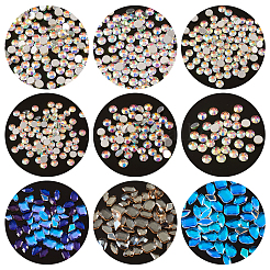 24 Stil transparente K9-Glascabochons&nbsp;GLAA-TA0001-24