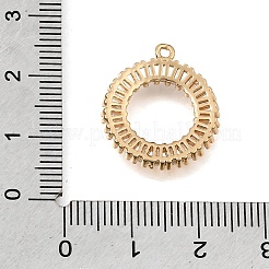 Pendentifs en zircone cubique clair en laiton&nbsp;CU-K001-10G