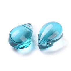 Perle di vetro trasparente&nbsp;X-GGLA-M004-05A-07