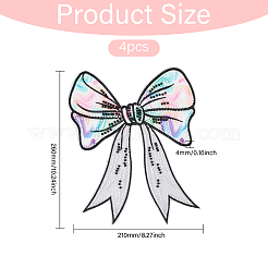 Kostümzubehör mit Bowknot-Polyesterstickerei&nbsp;DIY-WH0308-564A