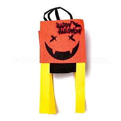 Teufelsfilz-Halloween-Süßigkeitstüten mit Griffen&nbsp;LS-HAWE-K001-01G