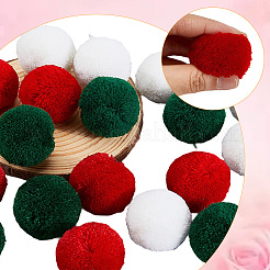 18 Stück 3 Farben Polyester-Pomponball&nbsp;AJEW-CY0001-86