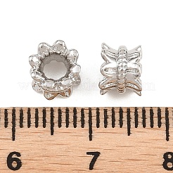 Embouts de perles en laiton double face&nbsp;KK-H292-36P-01