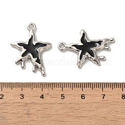 Spritzlackierte Legierungsperle&nbsp;PALLOY-O001-07A-P