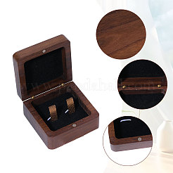 Magnetisches Geschenketui zur Aufbewahrung von Manschettenknöpfen aus Holz&nbsp;CON-WH0095-78B