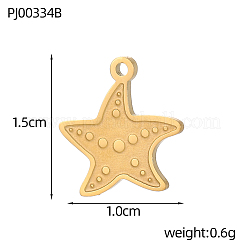 Anhänger aus 304 Edelstahl&nbsp;SA-OY002-11G