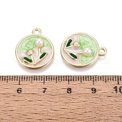 Emaille Anhänger Legierung&nbsp;ENAM-N069-15KCG-01