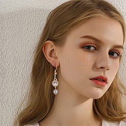 24 pièces 3 styles en laiton pavé clair connecteur de zircone cubique breloques&nbsp;KK-FH0006-33