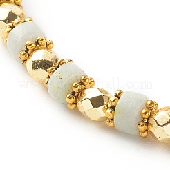 Bracelets de perles extensibles de pierres précieuses mélangées naturelles&nbsp;BJEW-JB06244