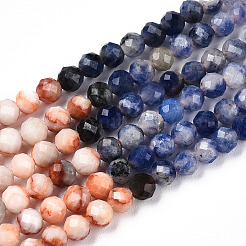 Un mélange naturel de pierres fines perles brins&nbsp;G-D080-A01-02-25