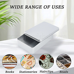 Weißblech-Aufbewahrungsboxen mit Deckel&nbsp;CON-WH20001-25A