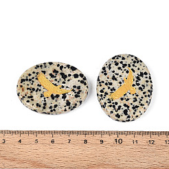 Dalmatien naturel jaspe cabochons&nbsp;G-T143-28J