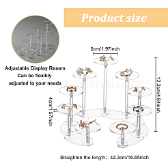 9-stufige transparente Acrylprodukte einstellbare Display-Reser&nbsp;ODIS-WH0002-62A