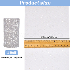 Rubans de maille déco en polyester&nbsp;OCOR-WH20013-015A