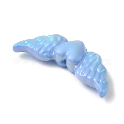 Perlas de acrílico opaco chapado uv&nbsp;X1-MACR-K351-10