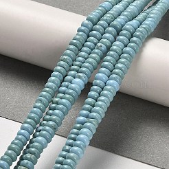 Fili di perline turchese naturale&nbsp;X-G-M422-B01-01