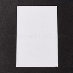 Wasserdichte selbstklebende PVC-Aufkleber&nbsp;LS-DIY-A031-10