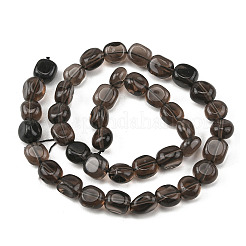 Natürliche Eis Obsidian Perlen Stränge&nbsp;G-P623-A01-02