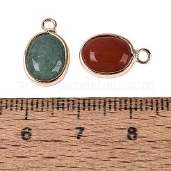 Amuletos de piedra mezclada naturales y sintético&nbsp;G-N371-16G
