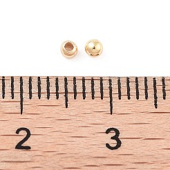Cremagliera perle di ottone di placcatura&nbsp;KK-WH0034-02J-G01