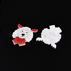 Pendentifs en acrylique imprimés sur le thème de Noël&nbsp;BACR-N002-01M