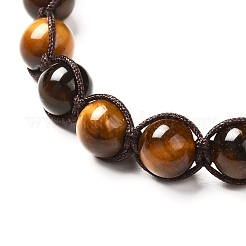 Braccialetti di perline intrecciati in pietra per uomo donna&nbsp;BJEW-JB06739