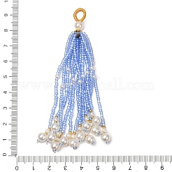 Grands pendentifs en perles de plastique&nbsp;PL-CBA0279-01C