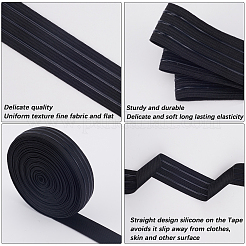 Cordon élastique antidérapant en polyester de 10 mètre&nbsp;EC-GF0001-39A-02