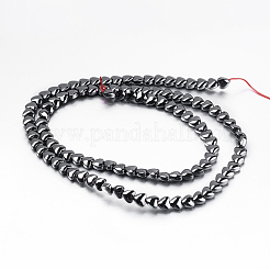 Unmagnetische synthetischen Hämatitkornen Stränge&nbsp;G-P341-38-4mm