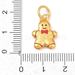 Pendentifs de Noël en laiton et émail&nbsp;KK-F922-02G