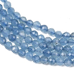 Hilos de cuentas de aguamarina azul diablo natural&nbsp;GG-CBAF158-D01-09