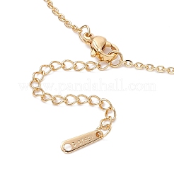 Collana con catena in acciaio inossidabile 304&nbsp;NJEW-JN05410