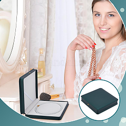 Geschenkbox zur Aufbewahrung von Halsketten aus PU-Leder&nbsp;AJEW-WH0502-52