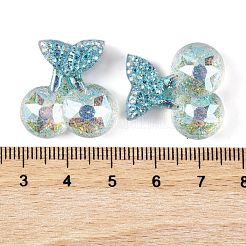 Transparente Epoxidharz Frucht Kirsche Decoden Cabochons&nbsp;CRES-M034-08D