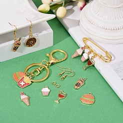 Fabricación de conjuntos de joyas con temática de té de la tarde de diy 85pcs&nbsp;DIY-LS0002-67G