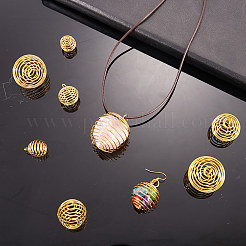 Pendenti in filo di ferro 60 pz 6 stili&nbsp;IFIN-SZ0001-17