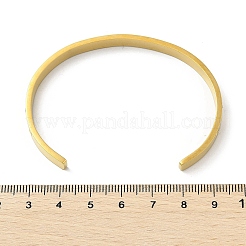 Bracciali a polsino in acciaio inossidabile 304&nbsp;BJEW-P348-02B-G