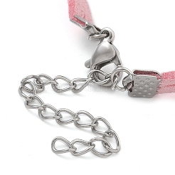 Herstellung eines Armbands aus Wildlederimitat mit Doppelkordel&nbsp;LS-STAS-M084-10P-01