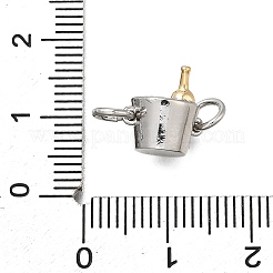 Ciondoli in ottone per secchiello per vino champagne&nbsp;KK-V002-21GP