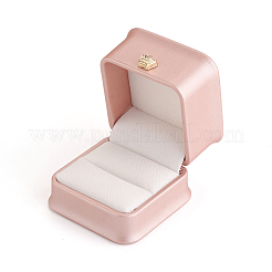 Scatole regalo anello in pelle pu&nbsp;LBOX-L005-A01