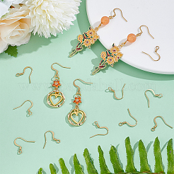 200 crochet de boucle d'oreille français en acier inoxydable 304&nbsp;STAS-UN0062-29