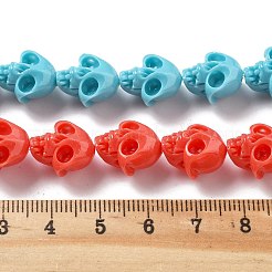 Stränge aus synthetischen geschnitzten Korallenperlen&nbsp;CORA-M001-10-M