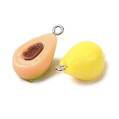 Pendentifs en résine opaque&nbsp;FIND-H069-05P