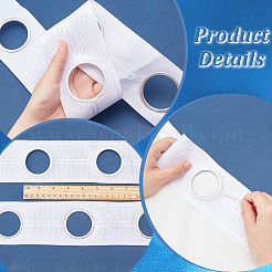Vorhangband aus Polypropylen für Haken&nbsp;DIY-WH0569-65